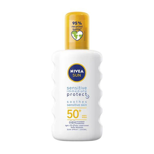 Picture of NIVEA SUN SENSITIVE IMMEDIATE PROTECT 50+ UV 200ML